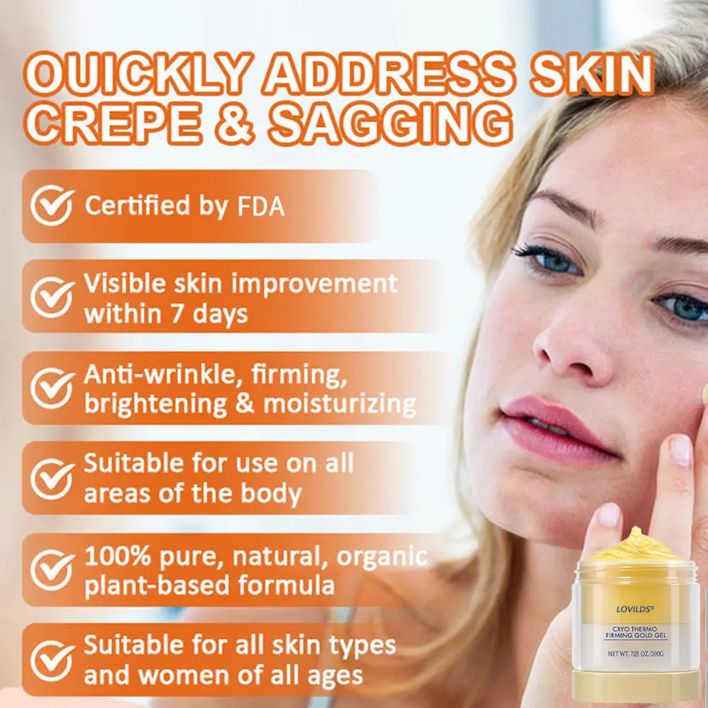 LOVILDS®Crème de massage raffermissante Burn Gold – Image 2