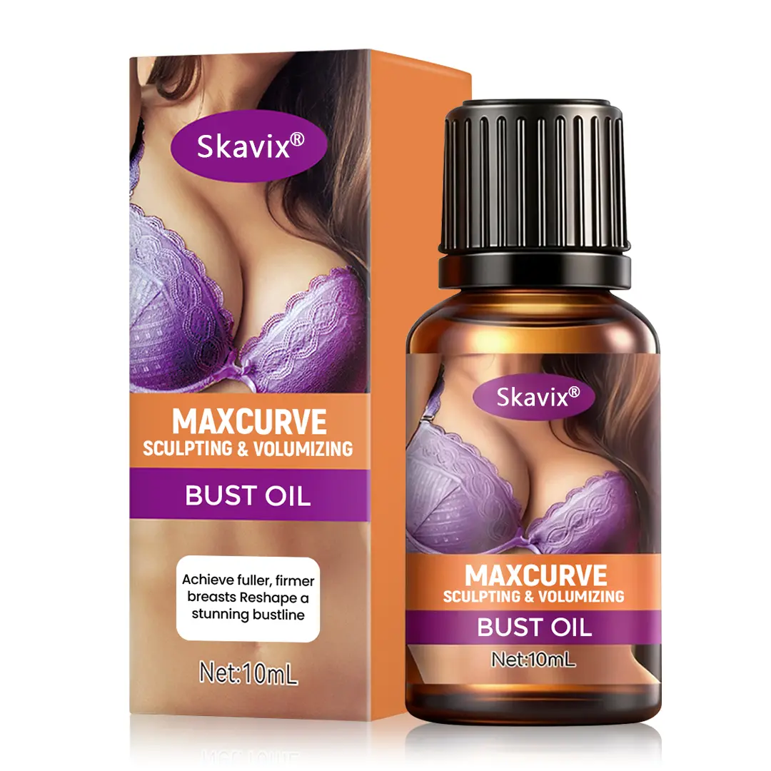 Skavix™ MaxCurve Sculpting & Huile volumisante pour le buste