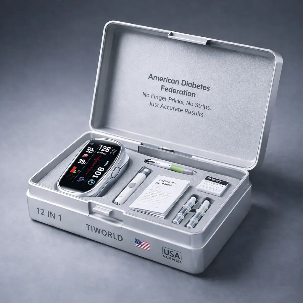 Lecteur de glycémie non invasif TIWORLD™, précision de 99,9 % – Image 4
