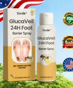 Timilk® GlucaVeil Spray Barrière 24H pour les Pieds