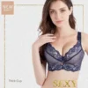 Soutien-gorge sans fil à couverture complète en dentelle