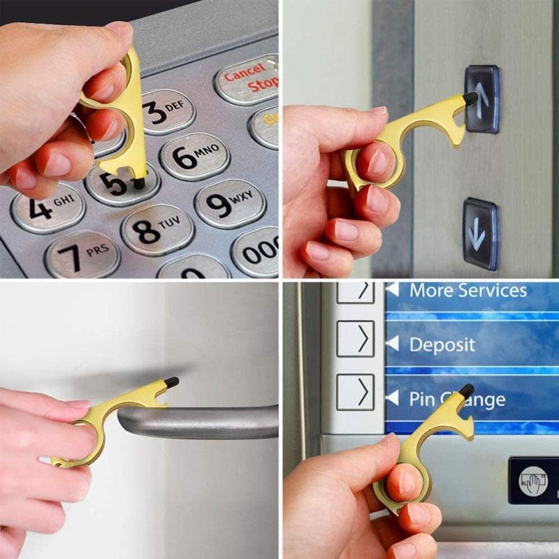 Outils d'ouverture de porte sans contact avec pendentif porte-clés