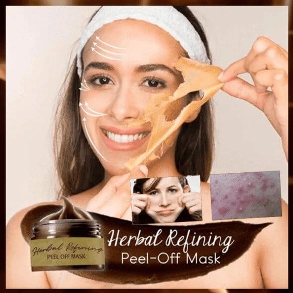 Masque Peel-Off Affinant Aux Plantes – Image 2