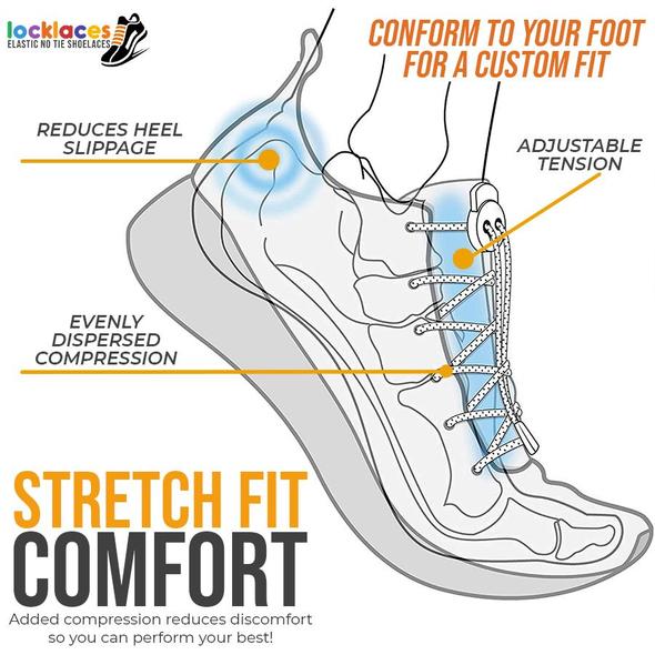 Lacets élastiques sans nœud – Image 2