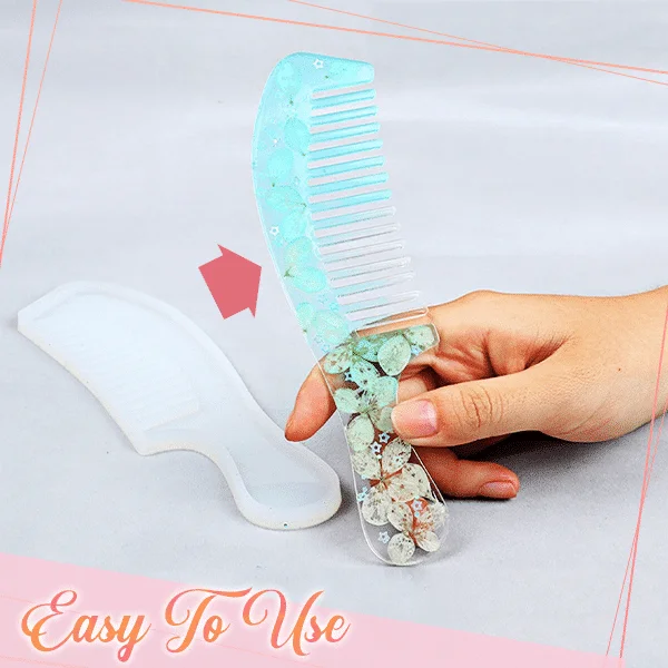 Ensemble de bricolage de peigne en résine de cristal – Image 2