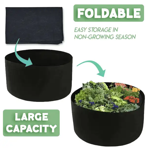 Lit de plantation de jardin en tissu – Image 2