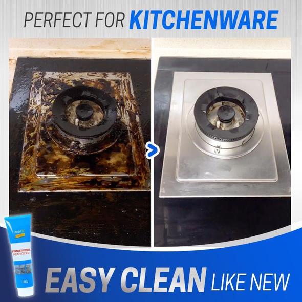 Crème de polissage pour acier inoxydable – Image 3