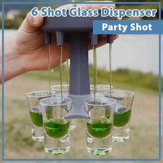 Ensemble de verres à shot avec distributeur d'alcool – Image 3