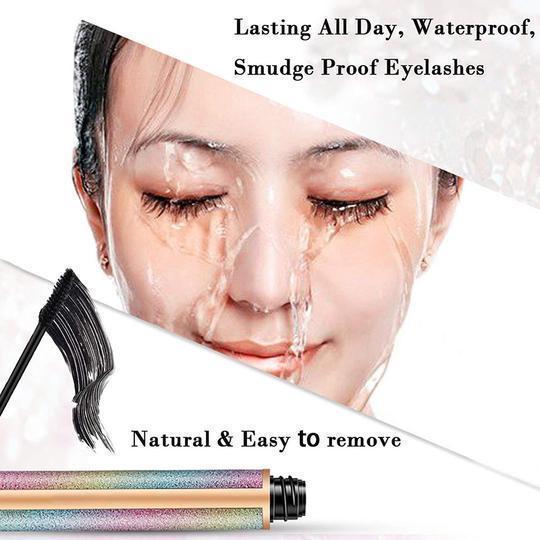 Mascara allongeant épais en fibre de soie imperméable 4D Vivid Galaxy – Image 3