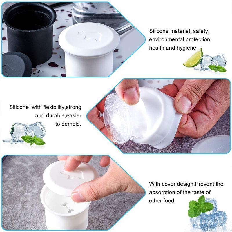 Moules à glaçons en forme d'ours polaire et de pingouin – Image 4