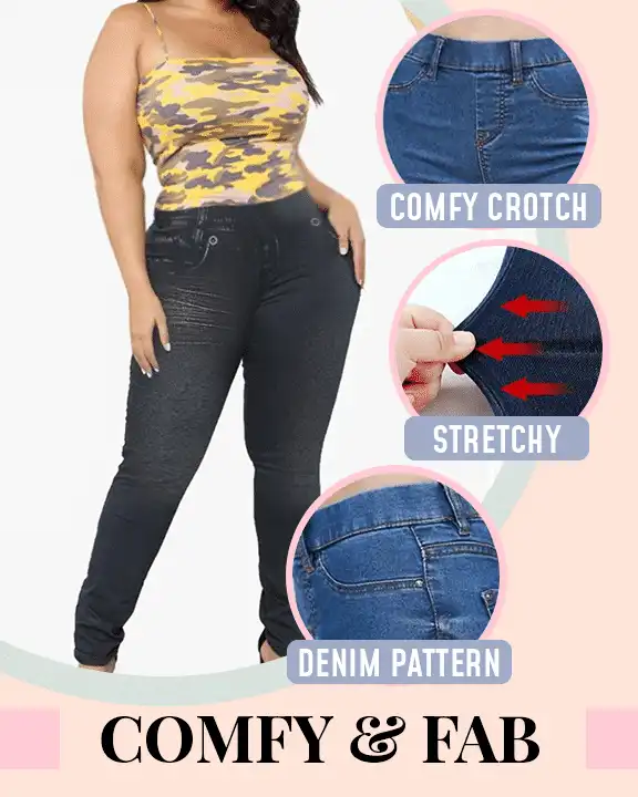 Legging Jeans Tonifiant Grande Taille – Image 4