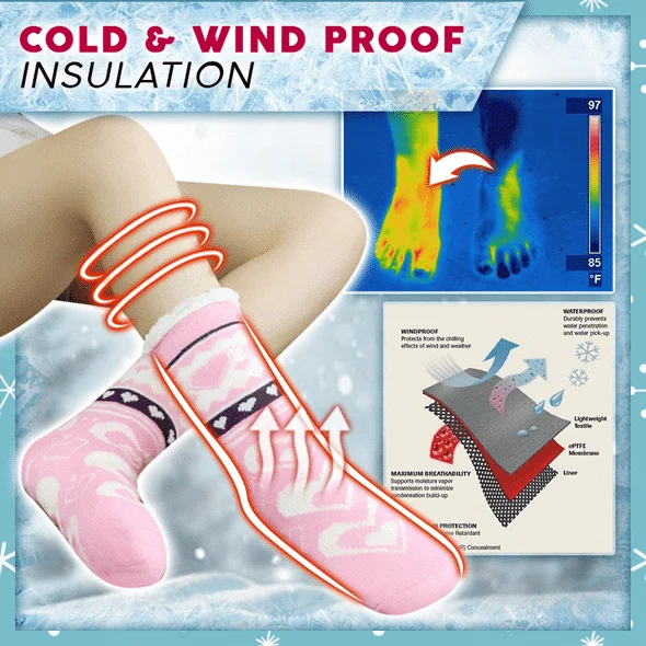 Chaussettes thermiques confortables – Image 4