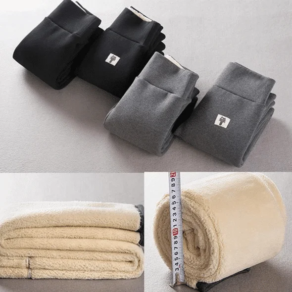 Legging en laine de cachemire très épais – Image 4