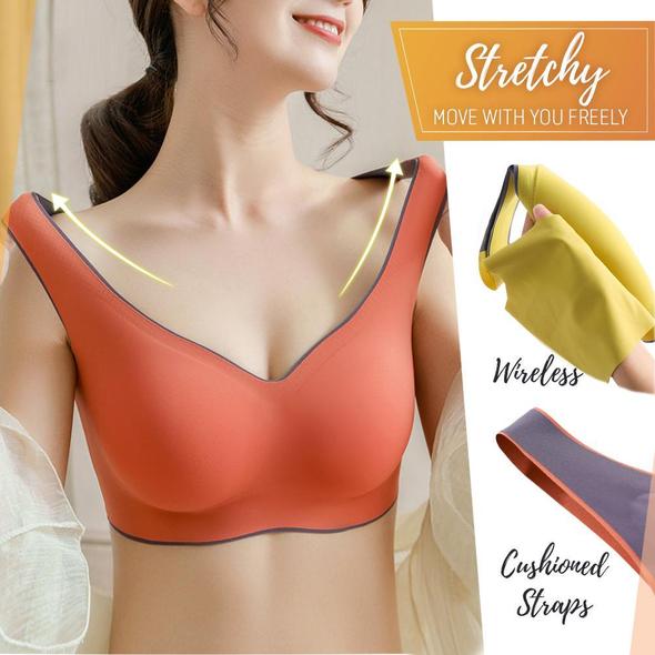 Soutien-gorge de sport à mémoire sans fil 5D sans couture – Image 3