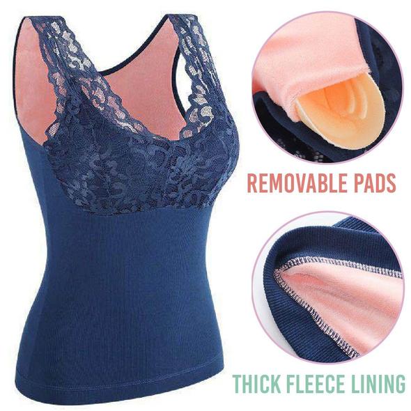 Débardeur coupe profonde en polaire – Image 4