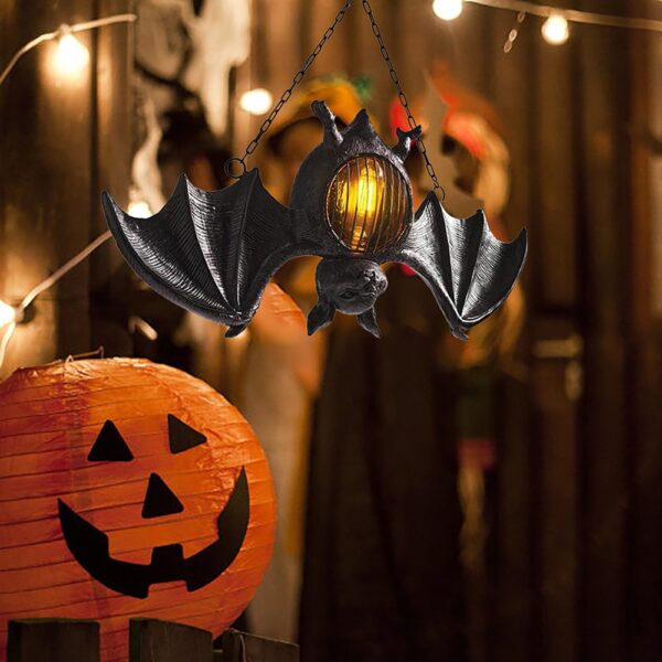 Lampe suspendue chauve-souris d'Halloween – Image 4