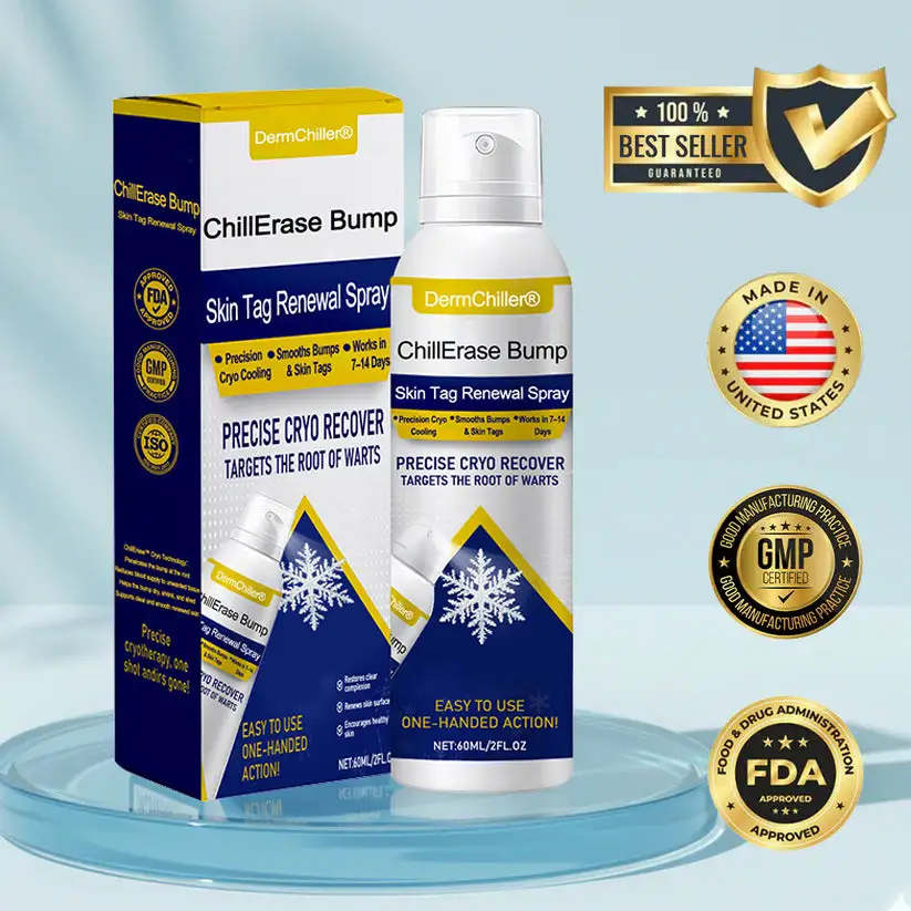 ChillErase Bump & Spray de renouvellement des acrochordons