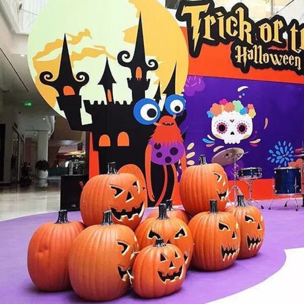 Veilleuse LED citrouille d'Halloween – Image 3