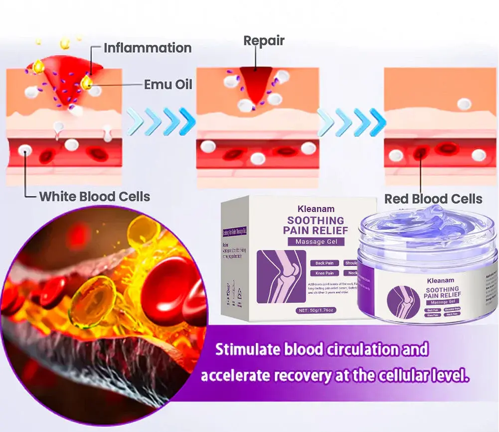 Curcumine et amp; Gel anti-douleur à l’huile d’émeu – Image 2