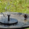 Kit de fontaine pour bain d'oiseaux à énergie solaire